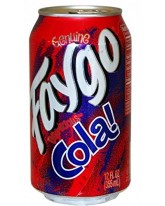 FAYGO CANS COLA  12 OZ. - 24 CT..